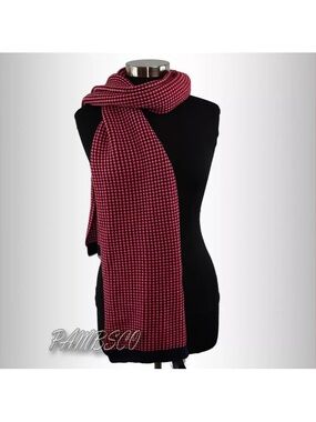 COACH TRICOLOR TUCK STITCH SCARF